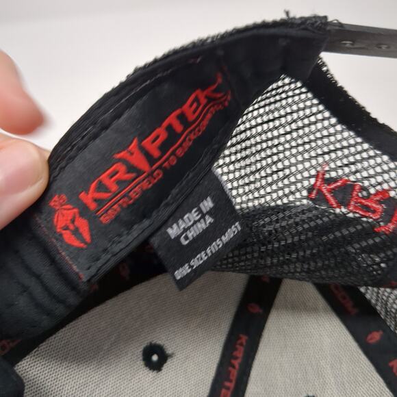 Kryptek Snapback Trucker Hat Multi One Size Adjustable Embroidered Mesh Back - Picture 9 of 9